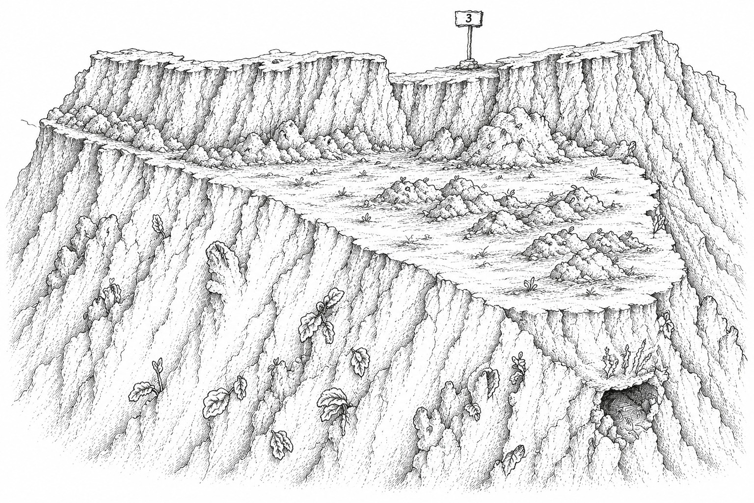 Cartina Marker 3 sud