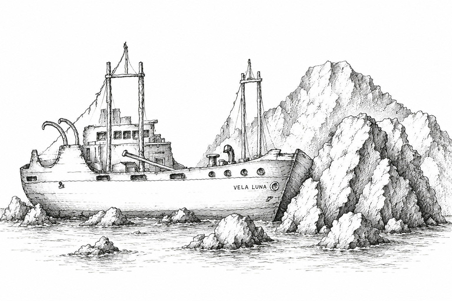 Cartina Vela Luka